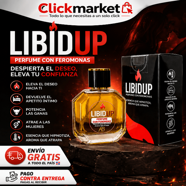 PERFUME VIRAL CON FEROMONAS LIBIDUP HOMBRE (30 ml, 50 ml) - Clickmarket