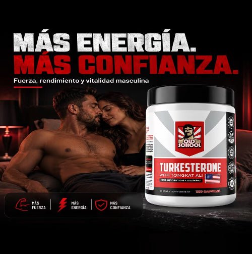 Turkesterone (Testosterona) x 120 Cápsulas - Clickmarket