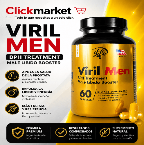 Viril Men x 60 capsulas. - Clickmarket